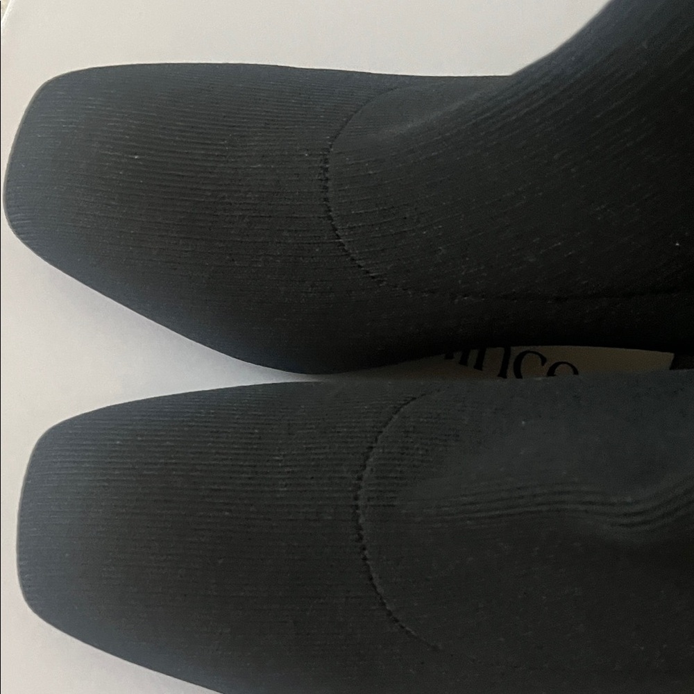 Quince Sleek Black Ankle Booties - Picture 5 of 14